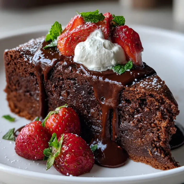 Moelleux Chocolat Sans Farine