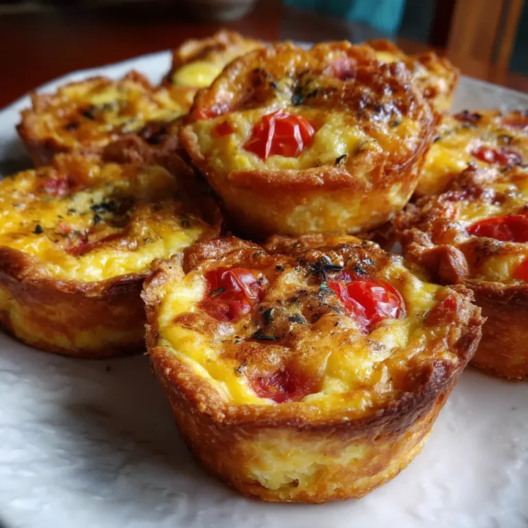 Mini Quiches Maison