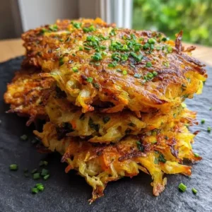 Rösti de Poireaux au Paprika Fumé
