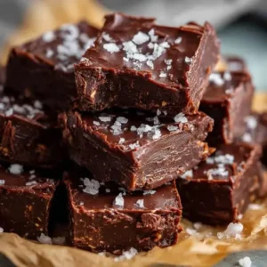 Fudge de Pois Chiches et Chocolat Noir