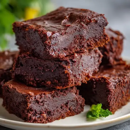 Brownie à la Patate Douce et Chocolat Noir