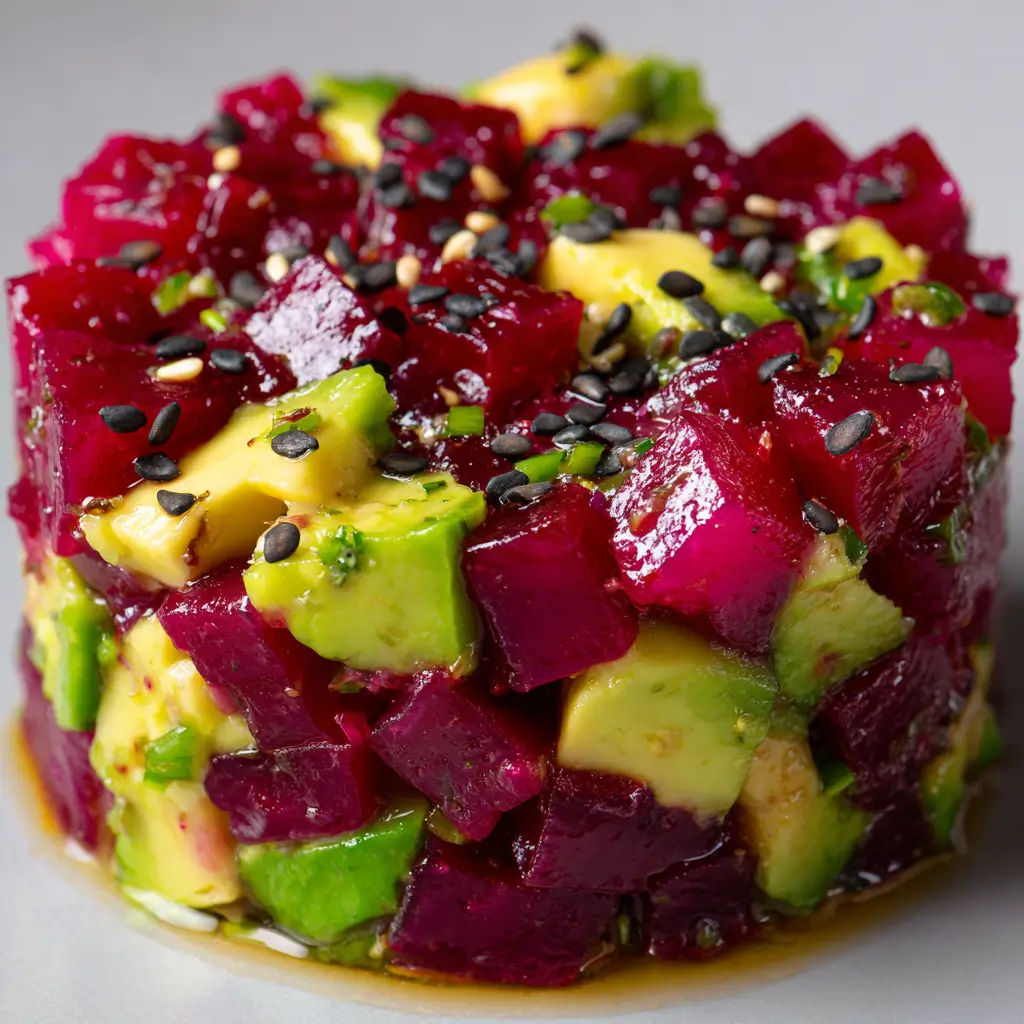 Tartare Betterave Crue et Avocat