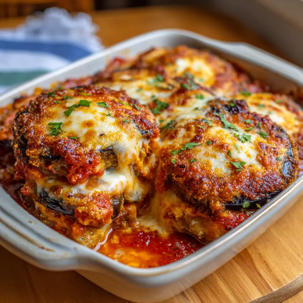 Parmigiana d'Aubergines Italienne