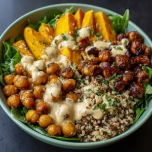 Courge Rôtie, Pois Chiches et Châtaignes