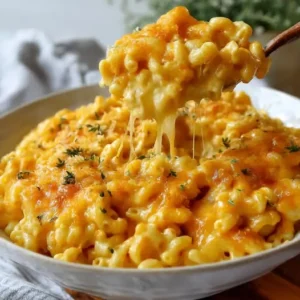 Pâtes Al Dente, Béchamel Veloutée et Mélange de Fromages