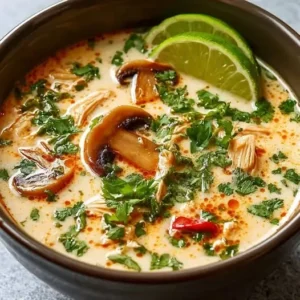 Soupe Thaï Coco Citronnelle