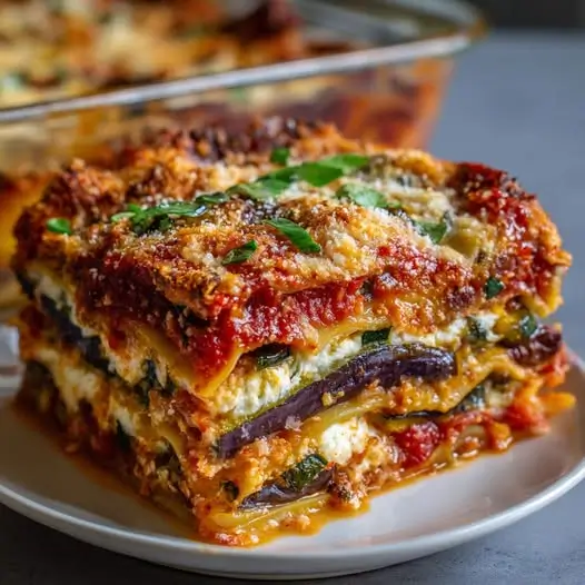 Lasagnes de légumes ultra légères sans pâte
