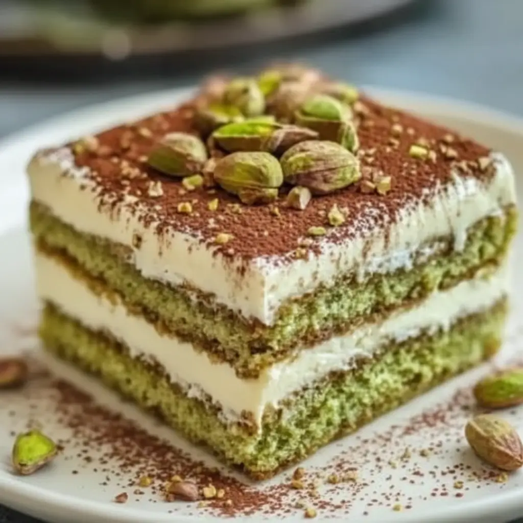 Tiramisu à la Pistache