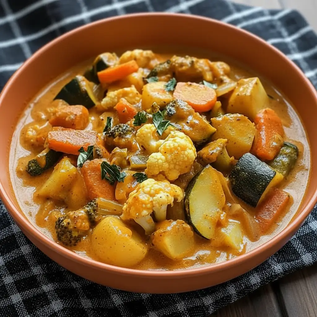 Curry de Légumes à l'Indienne