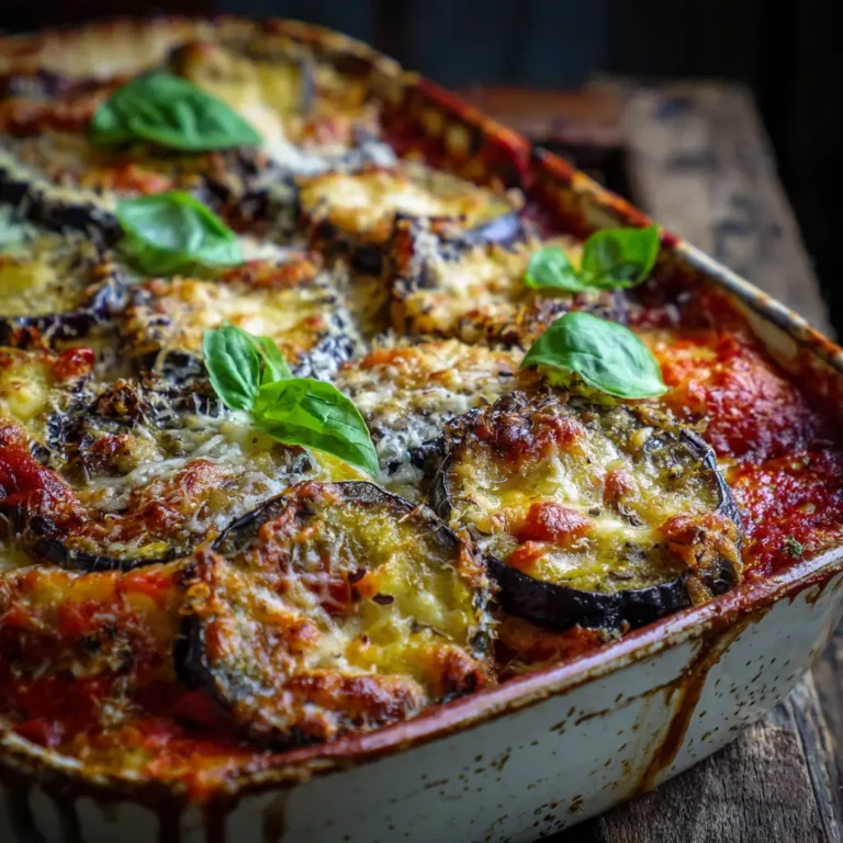 Gratin de Polenta et Aubergines