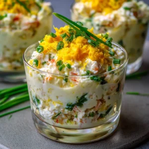 Mayonnaise de Crabe Mimosa Légère : L'Éclat de l'Océan