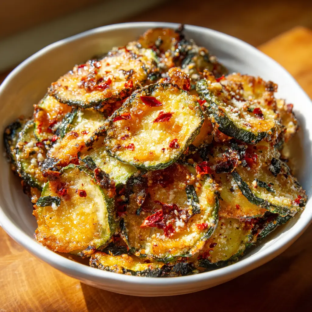 Chips de Courgettes Croustillantes au Four