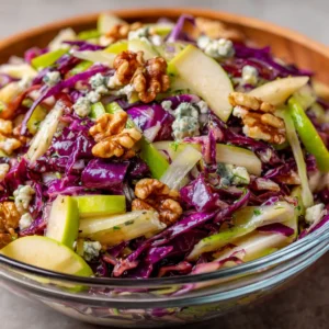 Salade de Chou Rouge et Fenouil au Gorgonzola