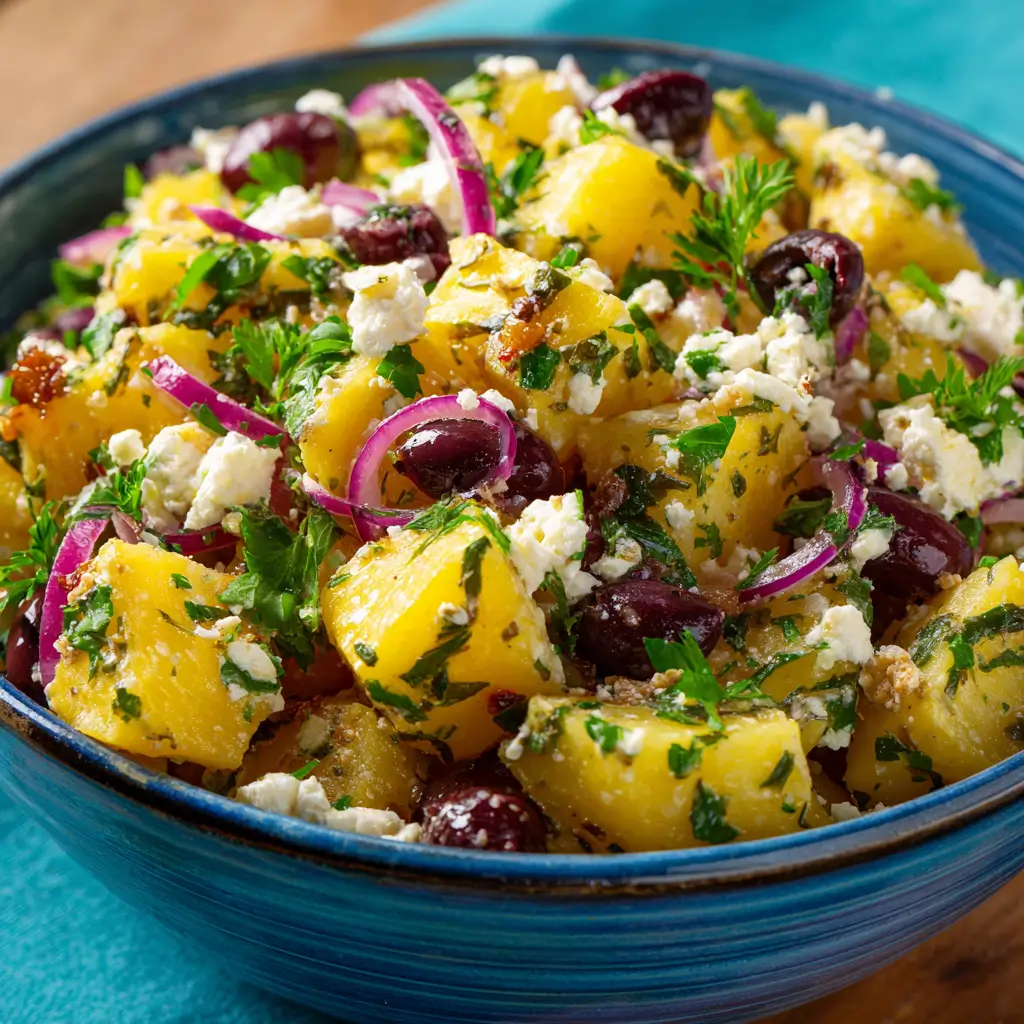 Salade de Pommes de Terre à la Grecque