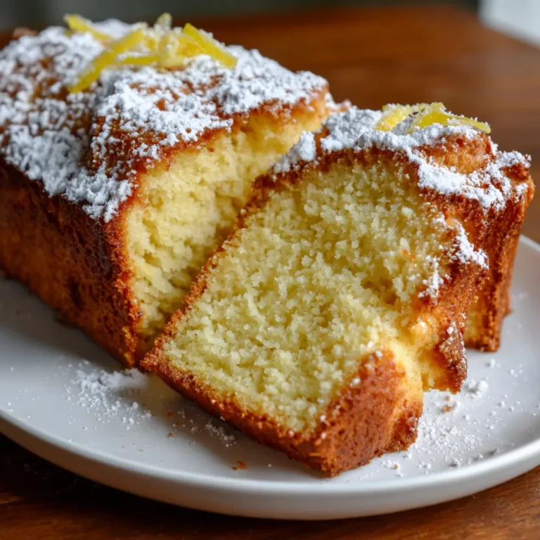 Fondant Citron et Mascarpone