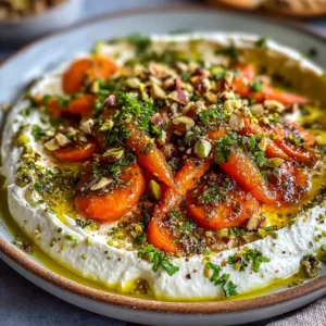Feta Fouettée, Carottes Rôties au Miel et Za'atar
