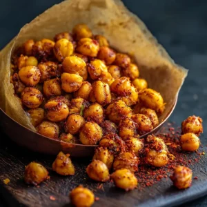 Pois Chiches Croustillants au Paprika