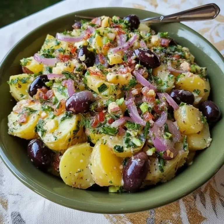 Salade de Pommes de Terre à la Grecque