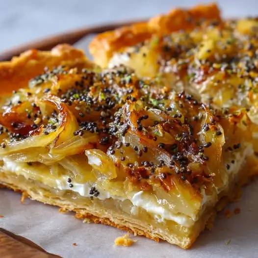 Tarte au Fenouil et Fromage de Chèvre