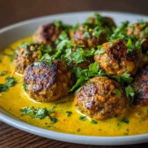 Boulettes de Lentilles et Carottes Sauce Velours