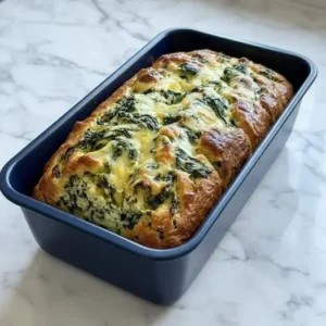 Cake Épinards Ricotta Citron