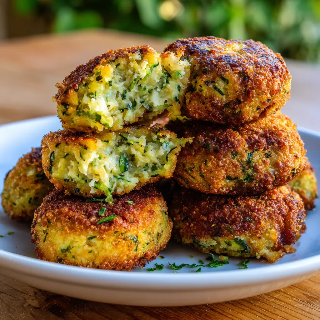 Croquettes Quinoa Parmesan Courgettes
