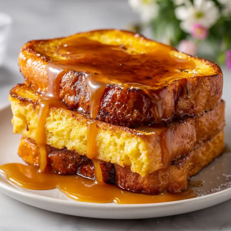Brioche Perdue Caramel Beurre Salé