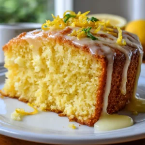 Gâteau Citron Moelleux