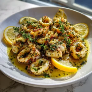 Calamars Marinés