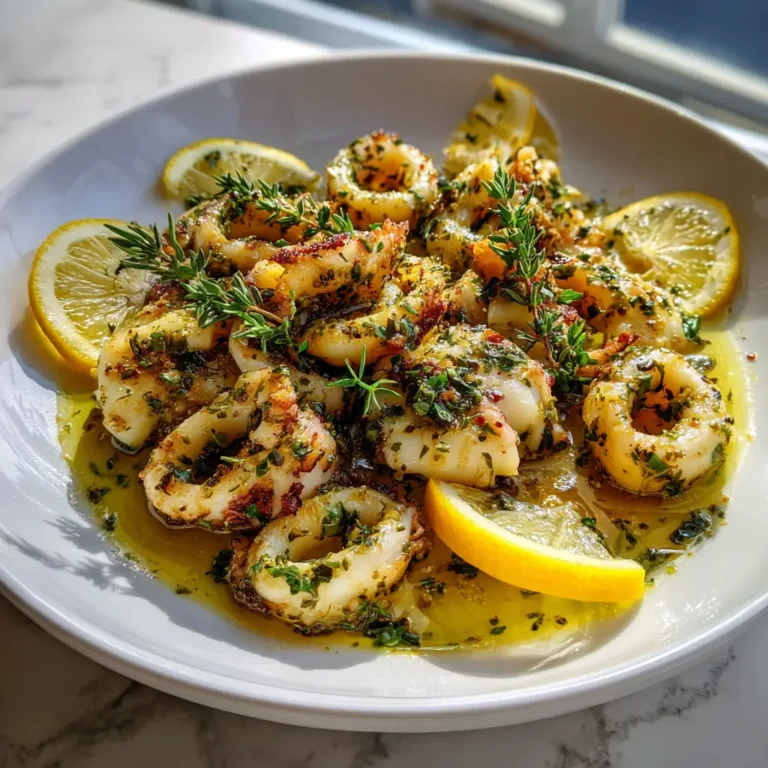 Calamars Marinés
