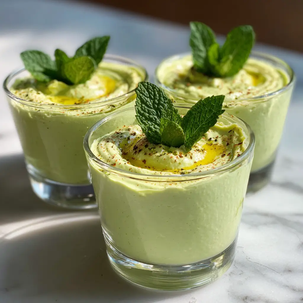Mousse de courgettes au fromage frais