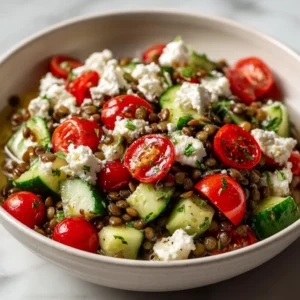 Salade de Lentilles à la Feta
