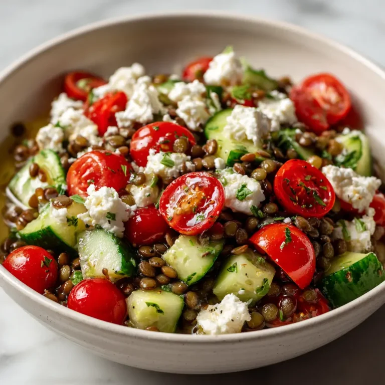 Salade de Lentilles à la Feta
