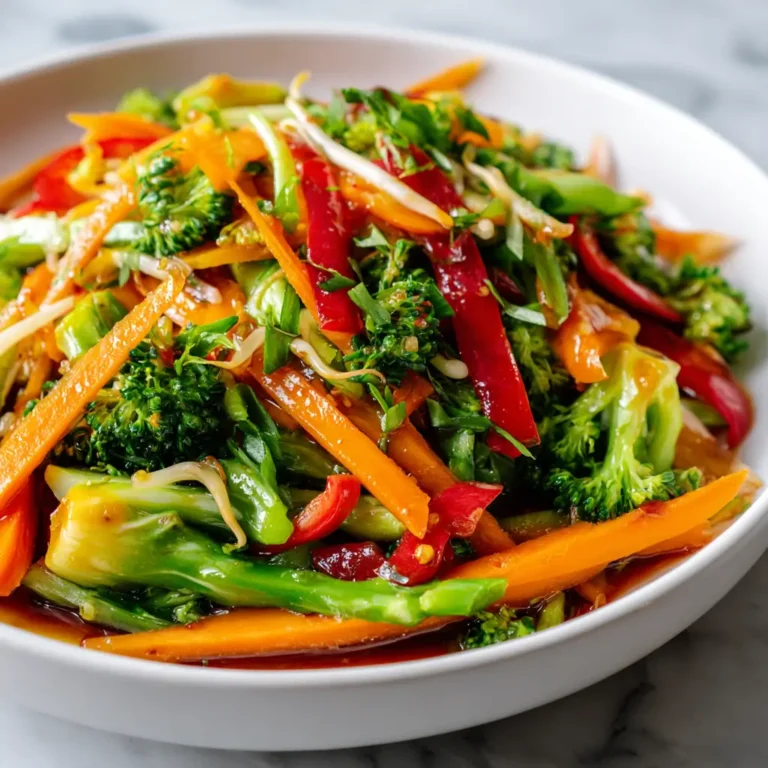 Wok de Légumes Sauce Soja