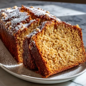 Cake aux noisettes ultra moelleux
