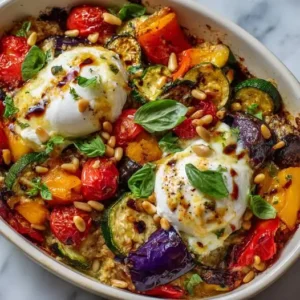 Légumes d'Été Gratinés à la Burrata Recette Facile